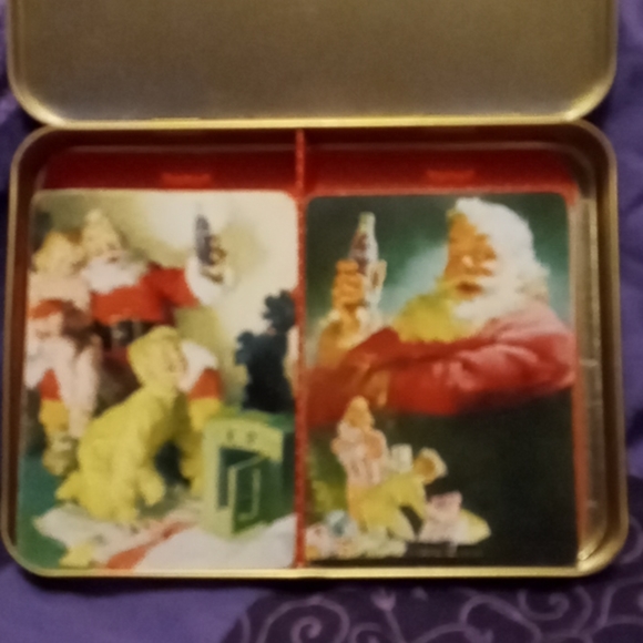 Deck of Coca-Cola santa cards - Picture 2 of 4